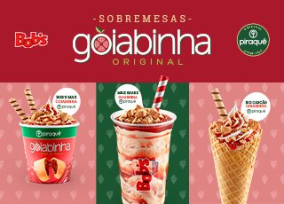 Sobremesas Goiabinha Piraquê