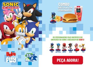 Bob's Play & Sonic 35 anos