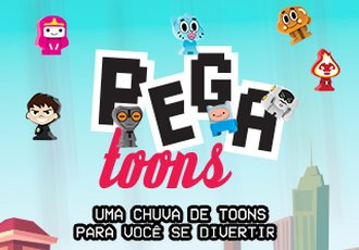 Divirta-se agora mesmo com o mini-game Pega Toons e mostre a sua habilidade