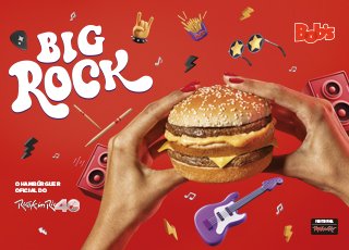 Big Rock: Hambúrguer oficial do Rock in Rio 2024