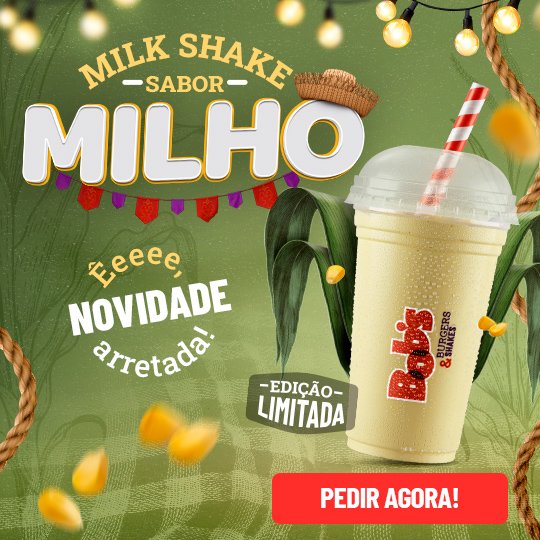 Shake Milho